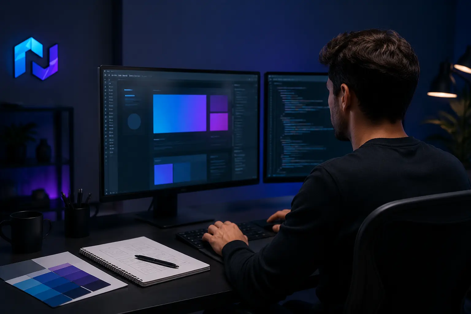 Conception d’une interface web et développement dans l’univers Novyxel